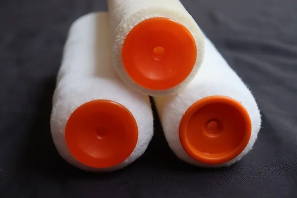 9 Inch Solvent Resistant, Shedless Sheepskin Roller Covers Paint Roller Acrylic With Plastic 9103