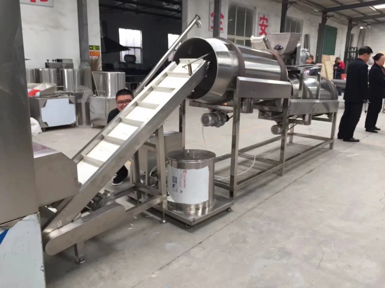 First pick Snacks Good reputationTwin Screw snack food extrusion machine corn sticks production equipment at a fine service