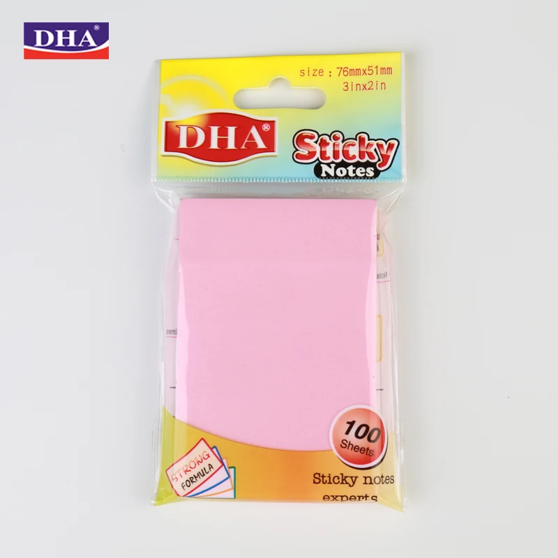 Sticky notes, Easy Post Notes for Study, Works, Office 51*76MM  100PAGES/PAD