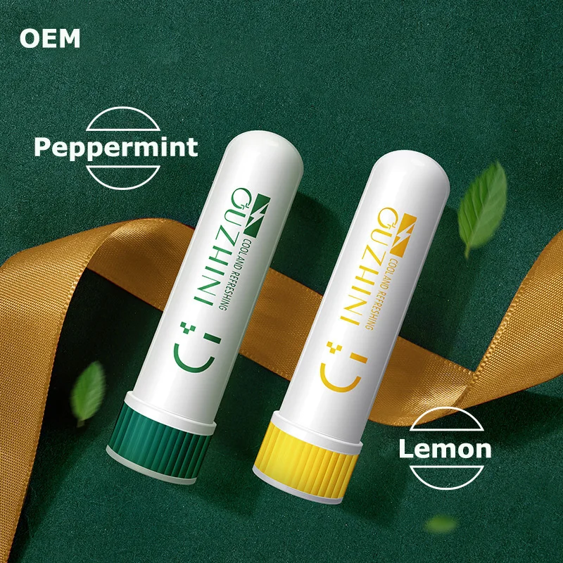 Wholesale OEM Pure Aromatherapy Carrier Oil Nasal Inhaler OEM Private Label Menthol Essential Oil Nose Inhaler Global