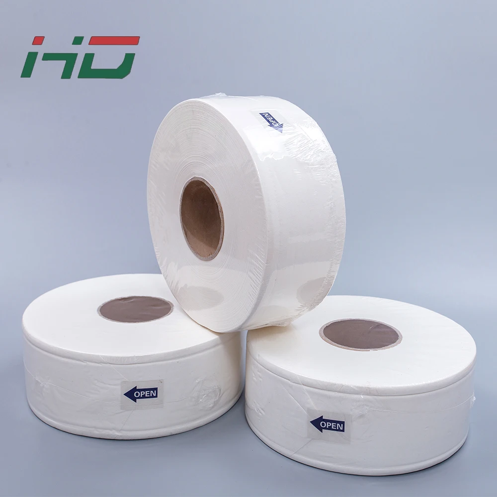 Manufacturer 1/2 PlyJumbo Roll Toilet Paper Tissue Roll Papel Higienico Used in Dispenser