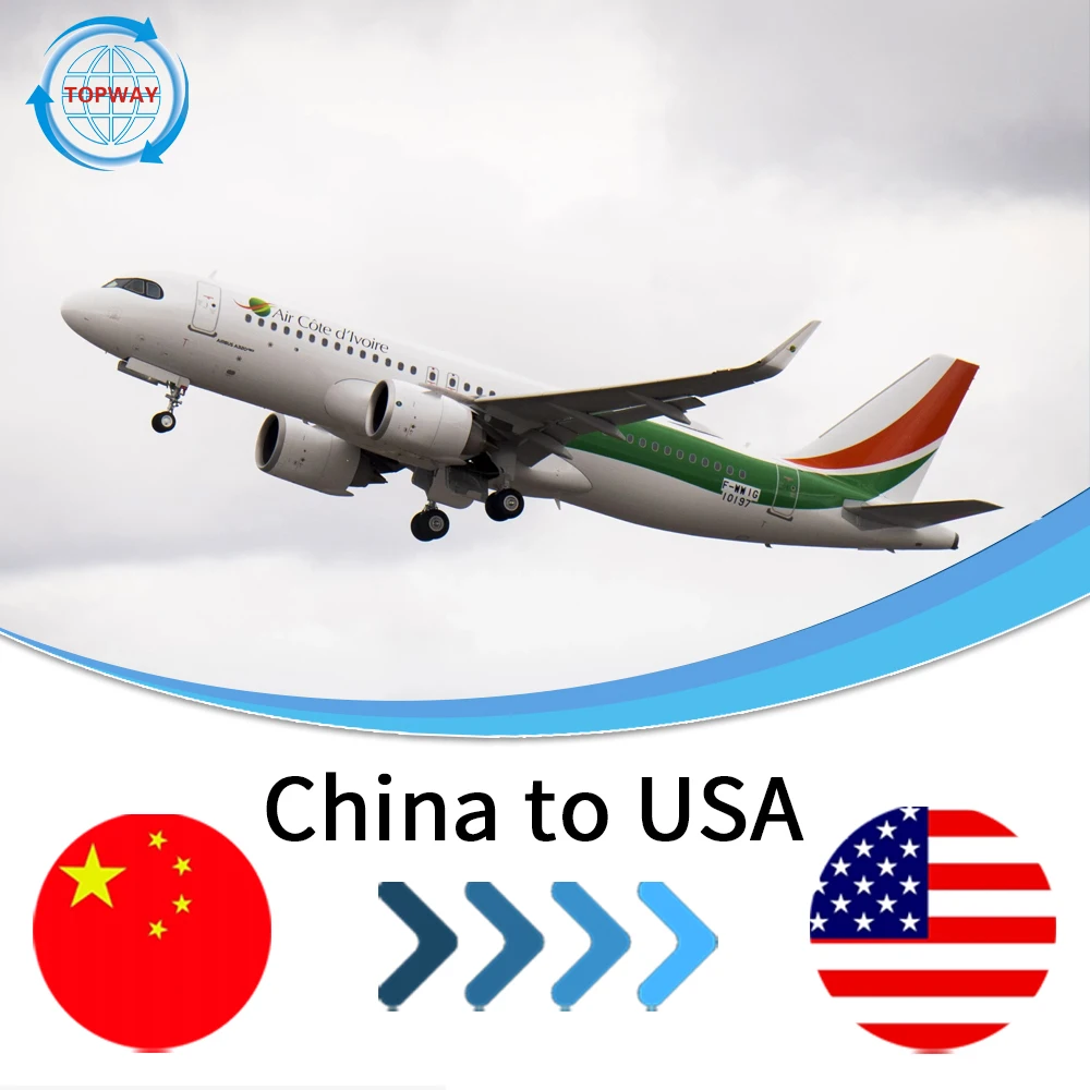 Доставка от двери до экспресс-логистическая служба авиаперевозчик экспедитор для FBA Amazon быстрая воздушная перевозка из Китая в