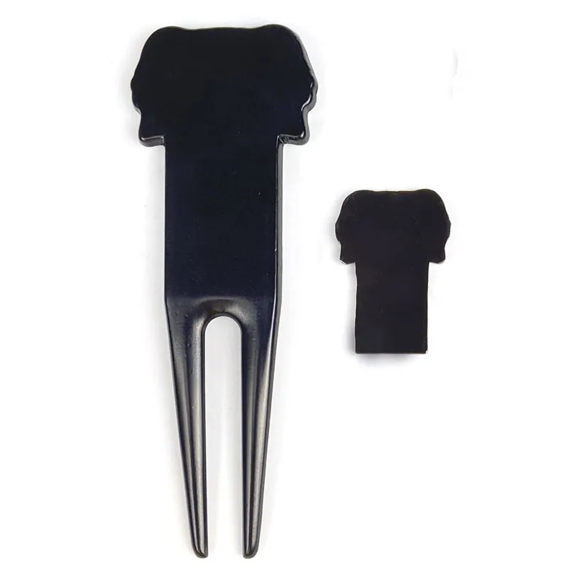 High quality zinc alloy Tiger Shaped golf divot tool With Ball Marker Repair Tool for golf accessories