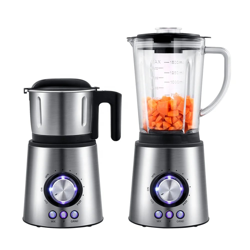 New electric juicer blender machine Smoothie Maker with High-Speed 800W, mixer grinder with stainless steel jar/Licuadora