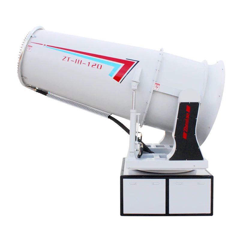 New Design Customized 120M Hydraulic Drive Fog Cannon Machine Garden Sprayer Electric Cooling Fans For Trucks