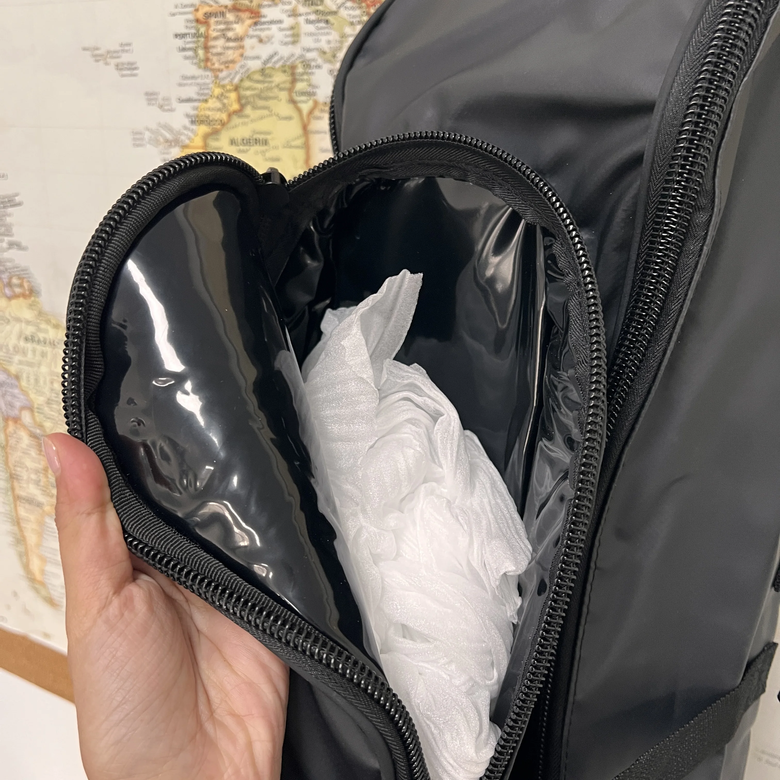 PVC Backpack Shoulder Bag for Long Fins and Other Freediving Or Spearfishing Equipment