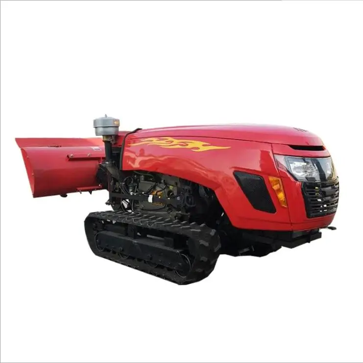 Remote control fertilizer application remote control crawler tractor crawler tractor price