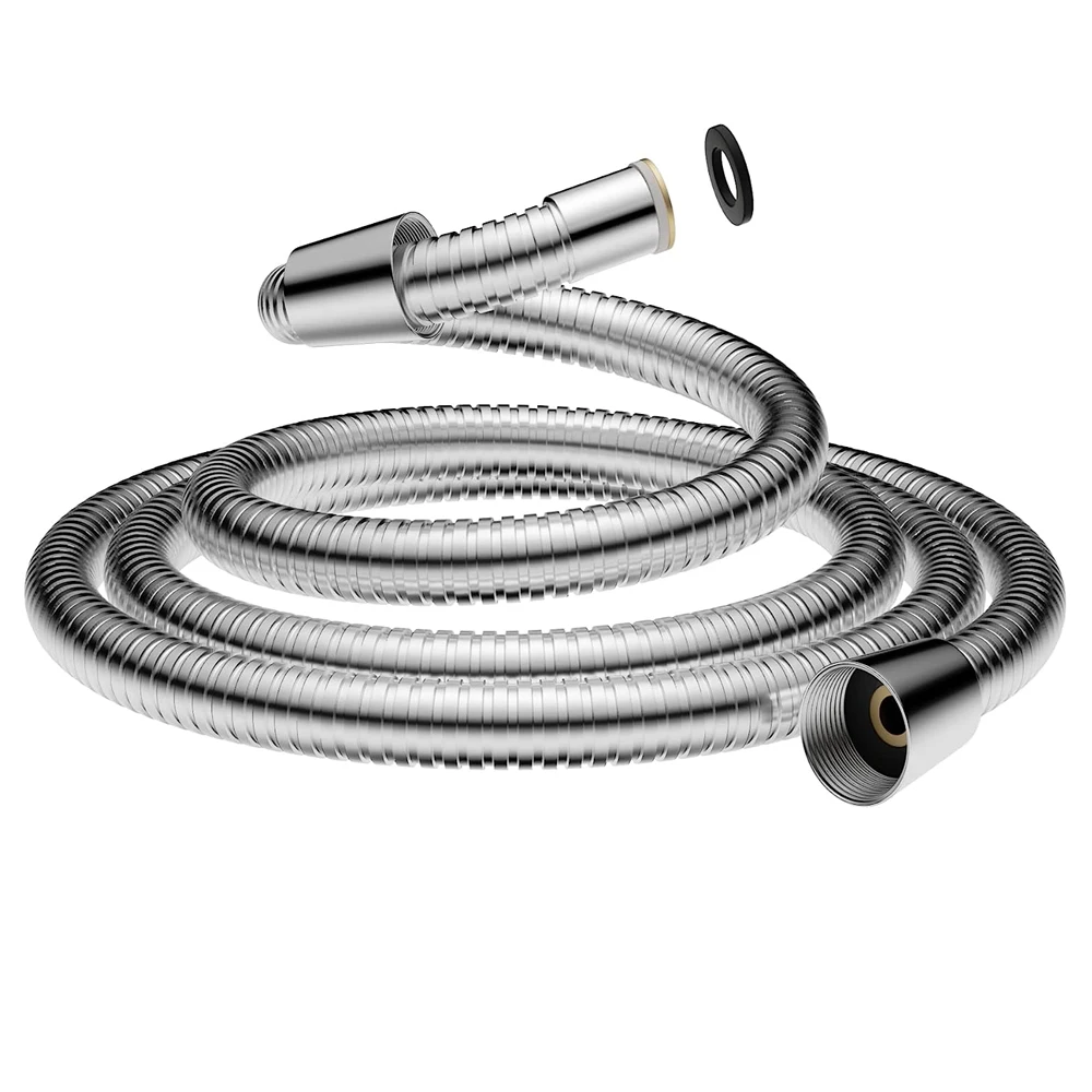 UK WRAS Passed 16mm Outer Diameter Large Bore Shower Hose For Low Water Pressure Boosting Shower Hoses with 10mm Inlet Diameter