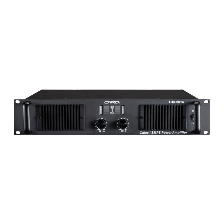 Environmental Protection Design Td Class 2 Channel Stereo Power Amplifier 1u Power Amplifier