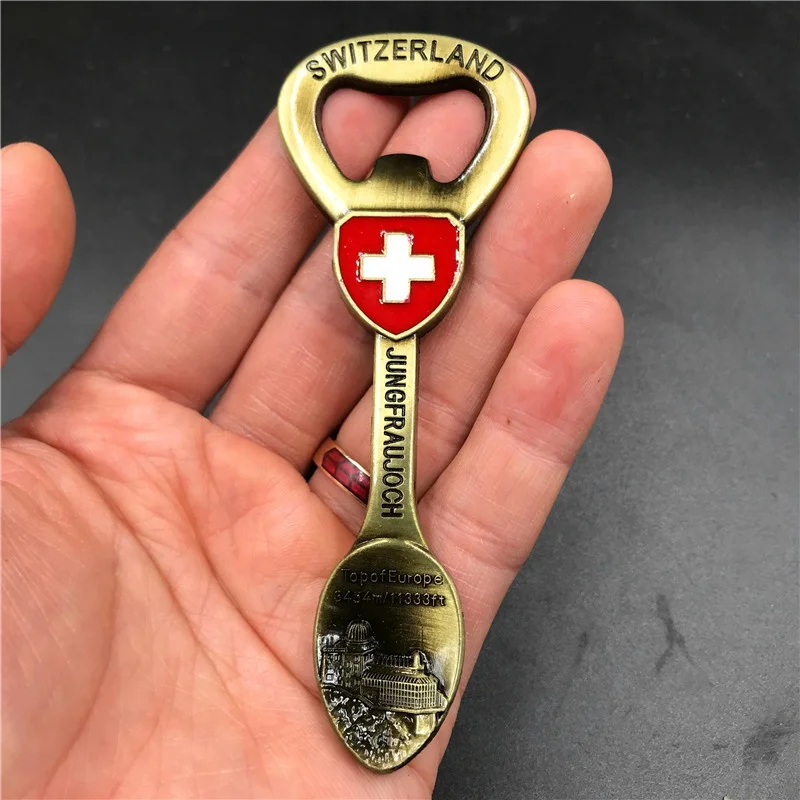 Germany Singapore Australia Italy France different countries 3D metal magnets for fridge