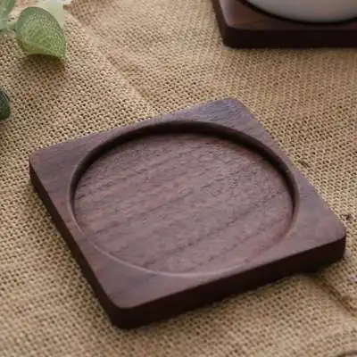 Домашняя подставка для чая Potholder банка с логотипом оригинальные Экологичные бамбуковые подставки креативные экологически чистые