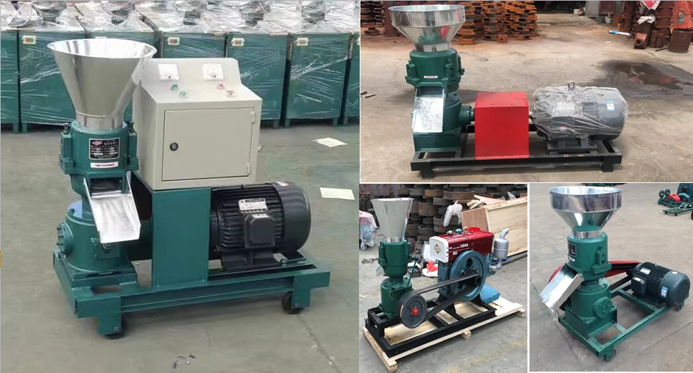 Low Price Chicken Animal Feed Pellet Machine 1 ton 500 kg/h Home Use