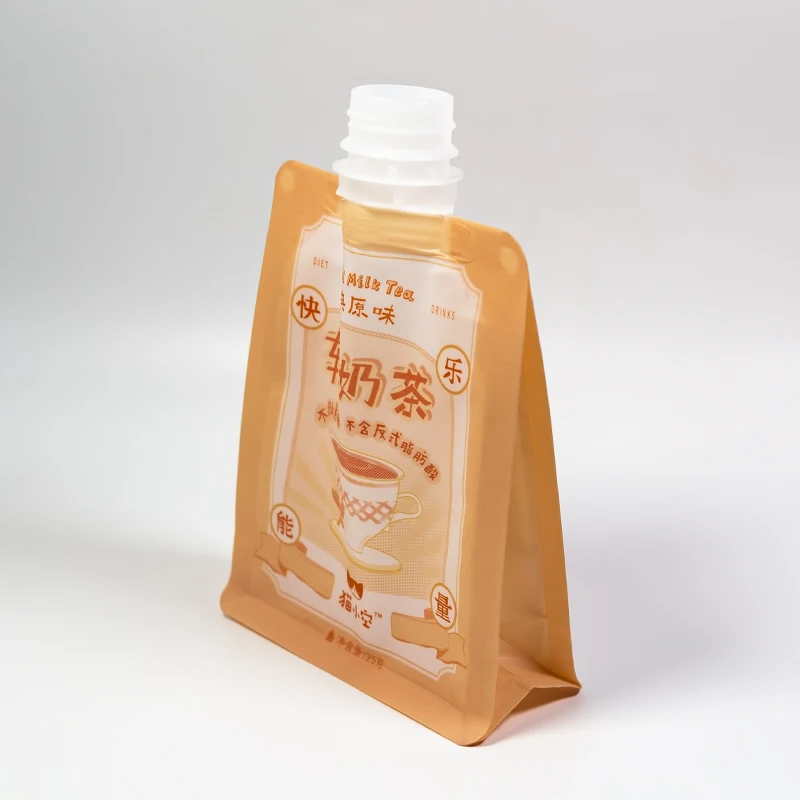 Custom Printing 250ML 500ML Wine Spout Bags Nylon Liquid Packaging Transparent Laminated Soap Dispenser Plastic Bags