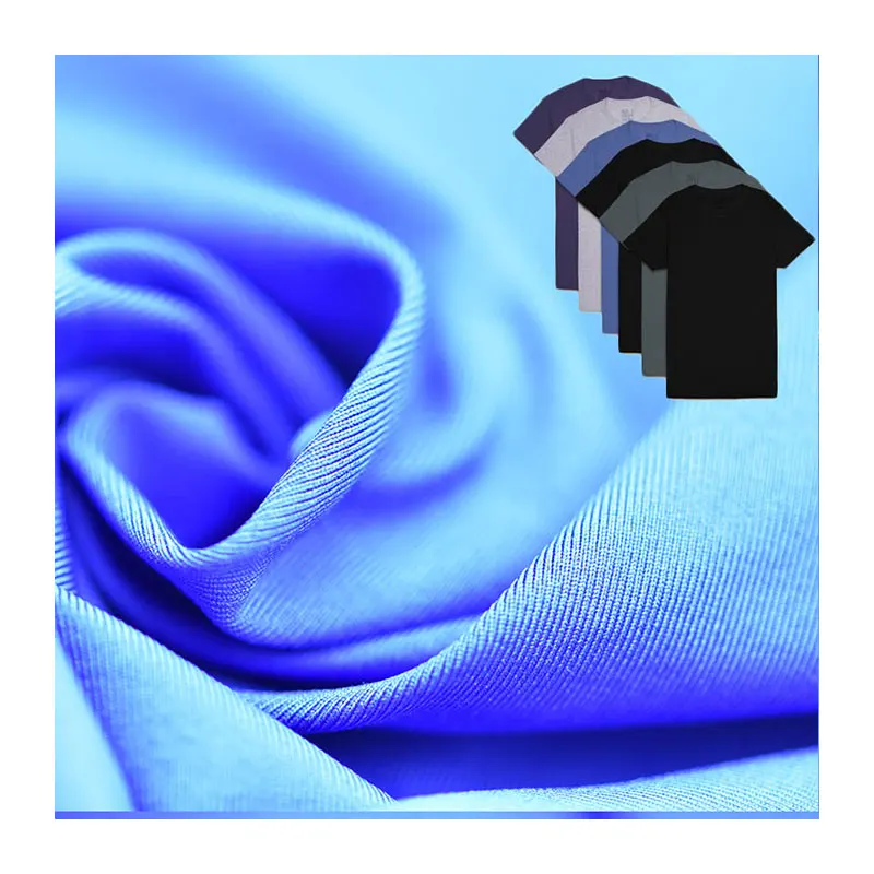 
comfortable stretch smart fabrics for underwear breathable soft handfeel stretch knit fabric for sport t-shirt 