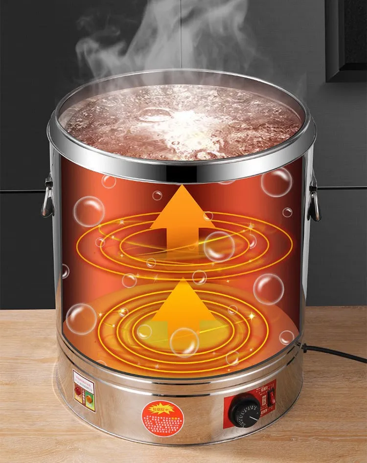 Multi-function Stainless Steel Electric Food Steamer Warmer Heating Element Water Boiler Buckets Italy Pasta Cooker Automatic