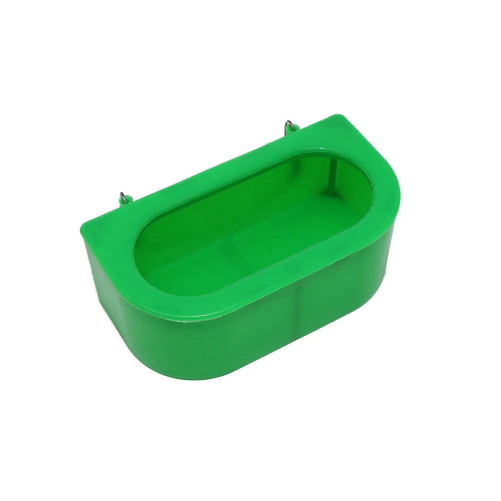 Parrot Cup Bath Birds Finches Feeder Bowl Pet Feeding Window Wild Food Feeders Plastic Bird Feeder Bowl