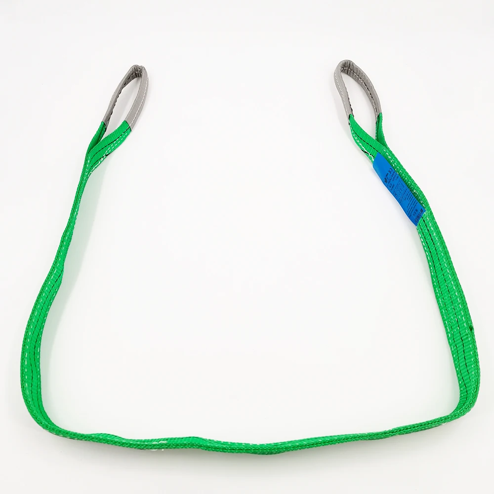 VINEET Manufacturer 100% Polyester Webbing Sling Lifting Cargo 2 Tons Flat Webbing Sling