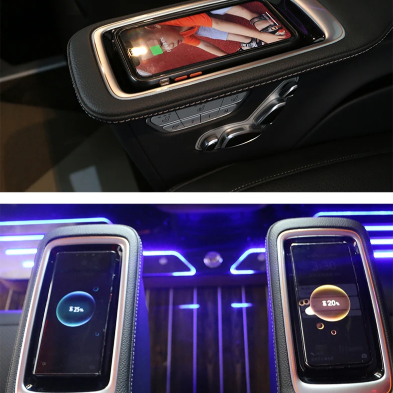 V class w447 wireless charger for seat high quality mobile phone charger v260 v250 car wireless charger