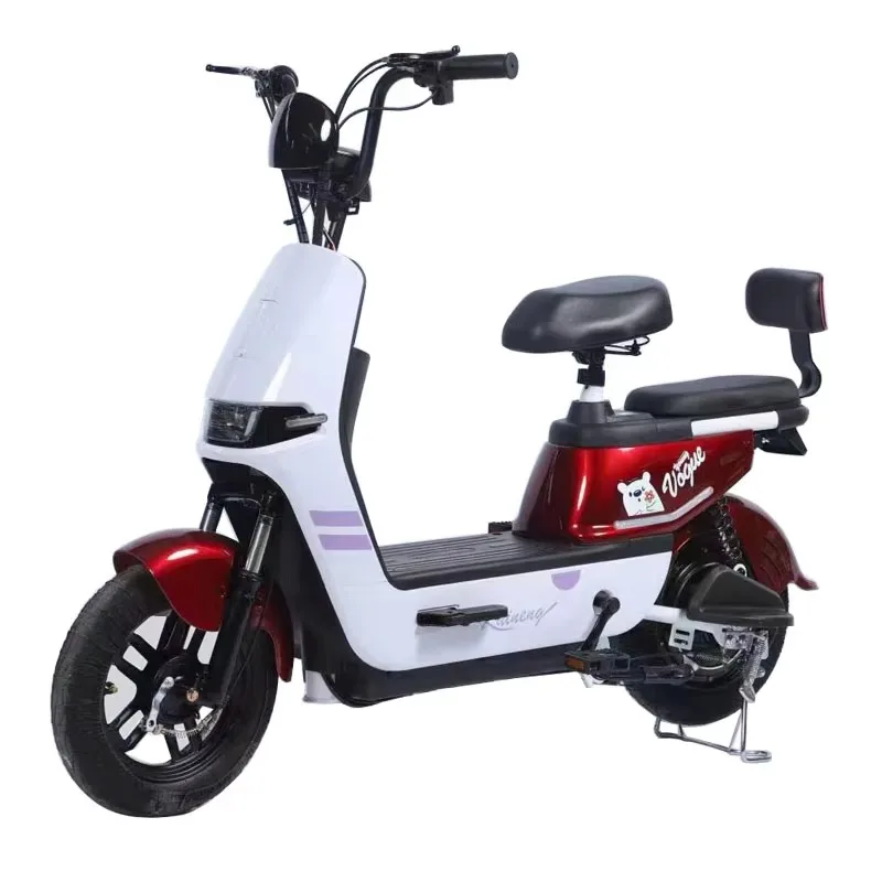 Lightweight Design Electric City Bike 48v 350w Motor Sportbikes Electric Cycle 14inch Smart Electric Fat Tire Bike