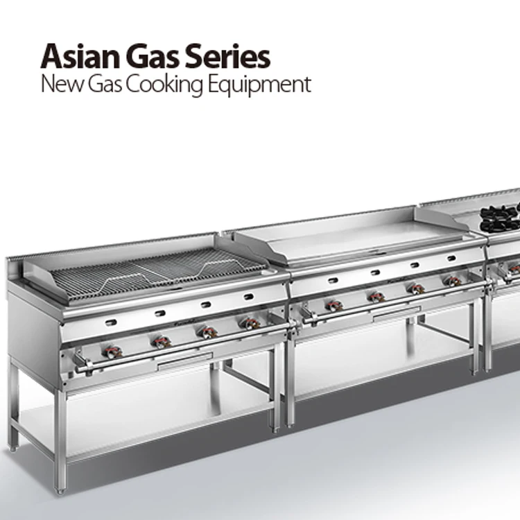 1200 Asian Gas Range A Series With Stand FAGGR-1207AS