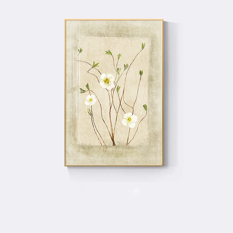 Винтажная Картина на холсте с