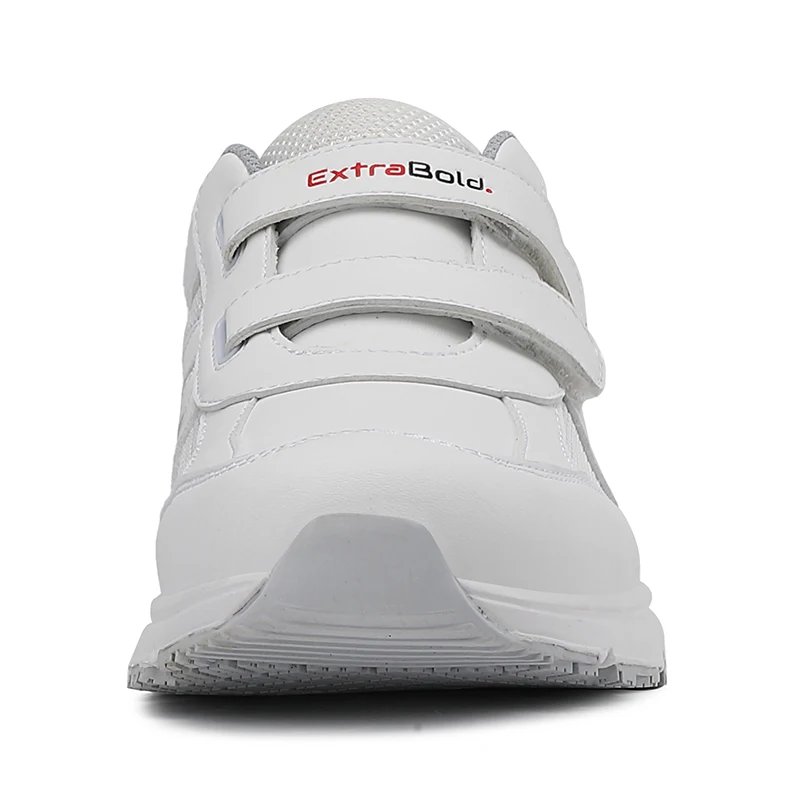 Customize Logo Comfortable Cow Leather Hospital Nurse Shoe Anti Slip White Nursing Shoes For Female Shoes