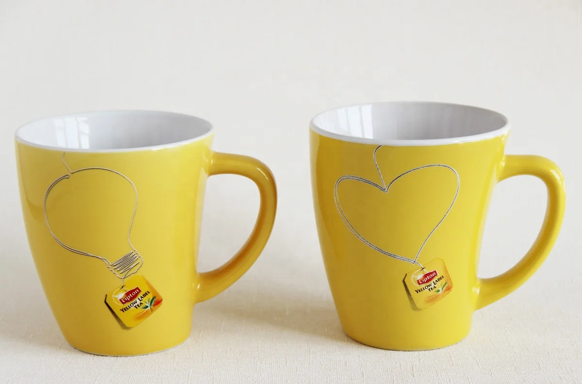 Ceramic Lipton mug