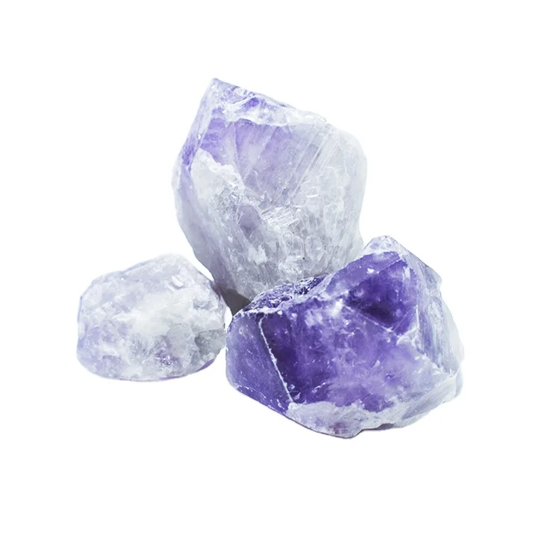 100g / bag Natural Rose Quartz Amethyst Rock Crystals Healing Stones Gravel Tumbled Stone