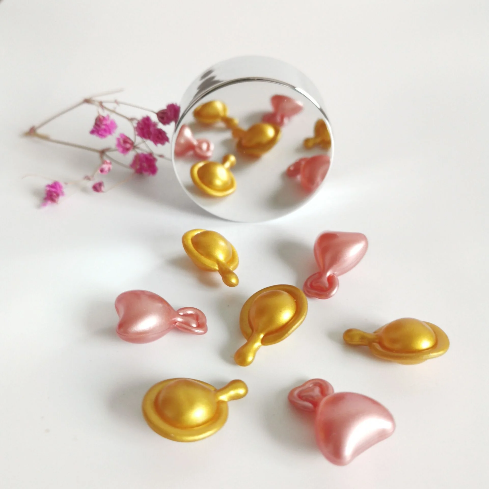 OEM Private Label Lady Anti Aging Supplement Coenzyme Q10 + Collagen EGF Skin Care Serum Capsule