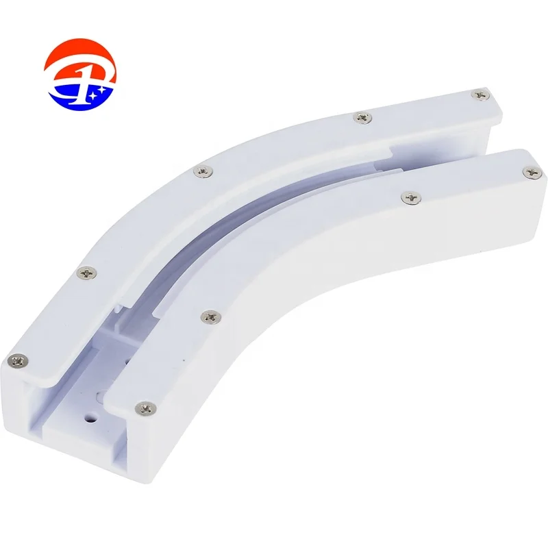 Gardens Electric Curtain Track 135 Degree Curved Smart Curtain Rail Connectors