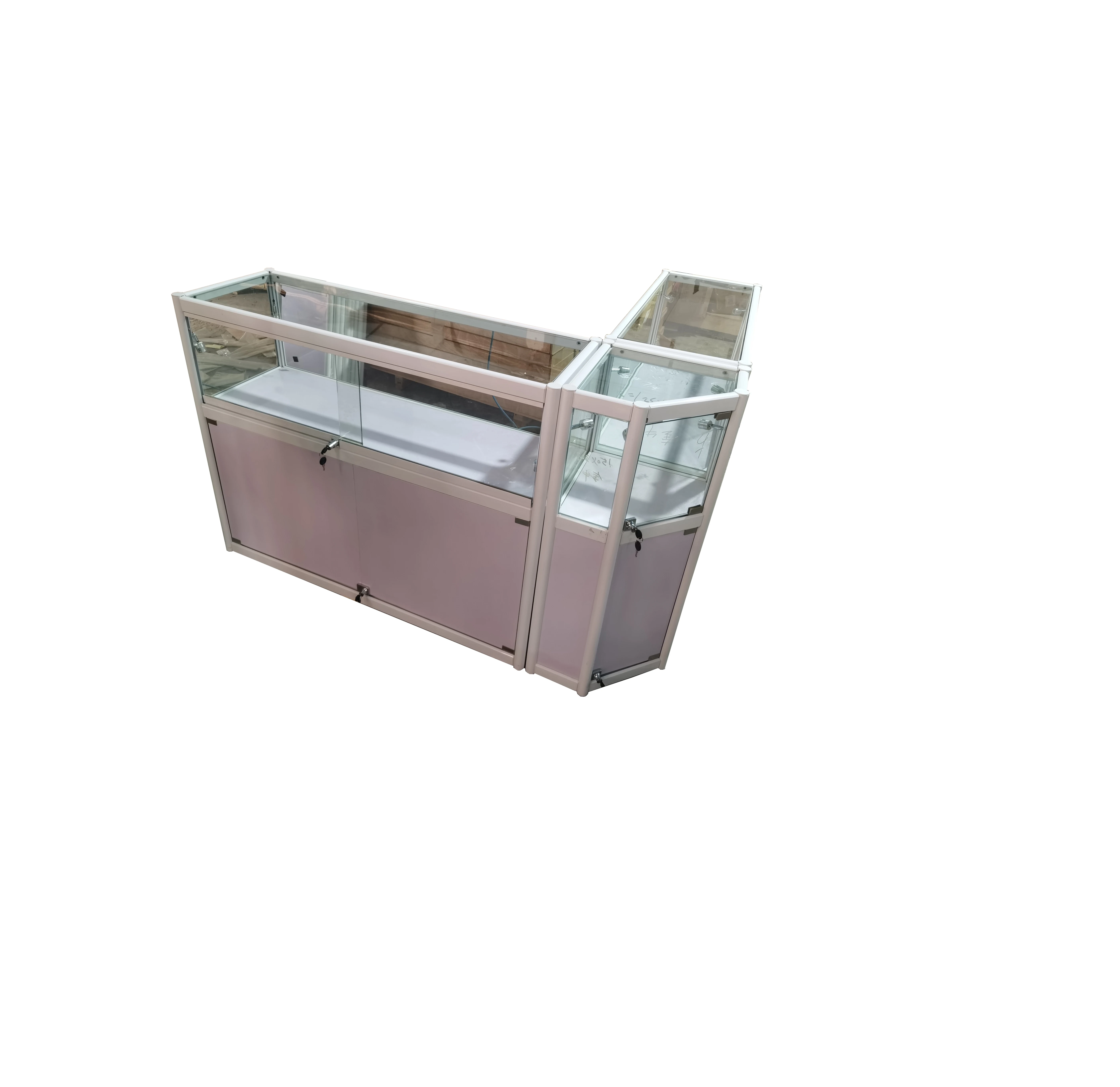 Glass Showcases Display Smoke Shop Display Table