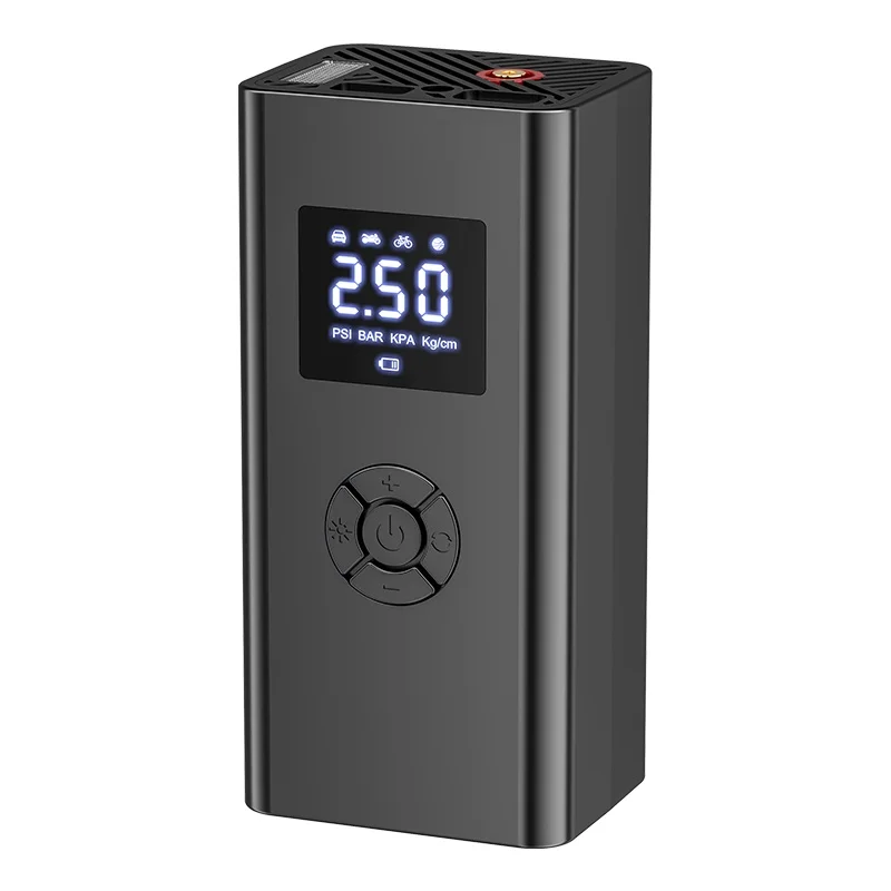 factory rechargeable tire inflators electric mini digital wireless portable cordless tyre inflator car air pump compressor