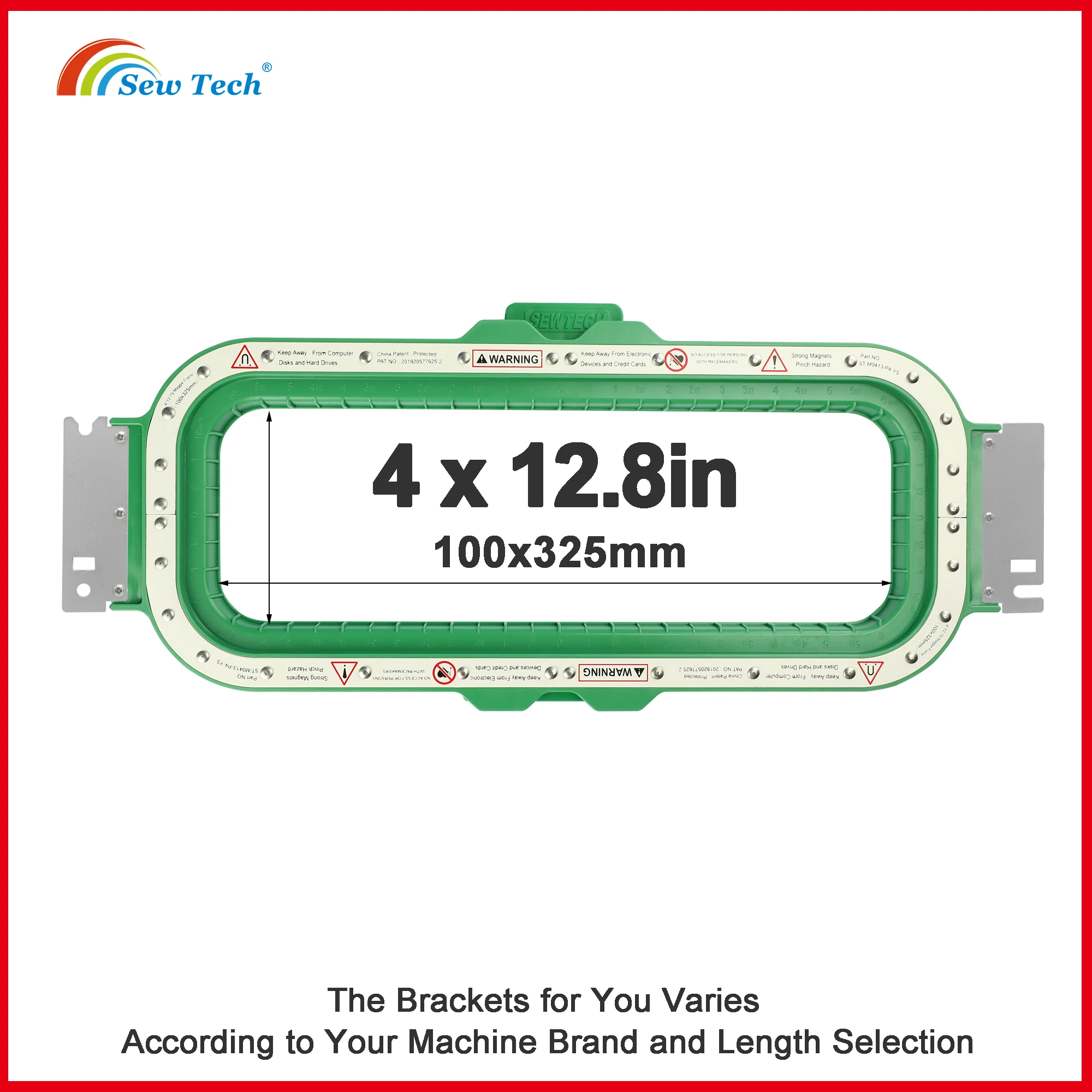 Hot Sale Strong Magnetic Embroidery Hoops Mighty Hoop Magnetic Embroidery Frame for SWF KX-UK1508-45 Embroidery Machine