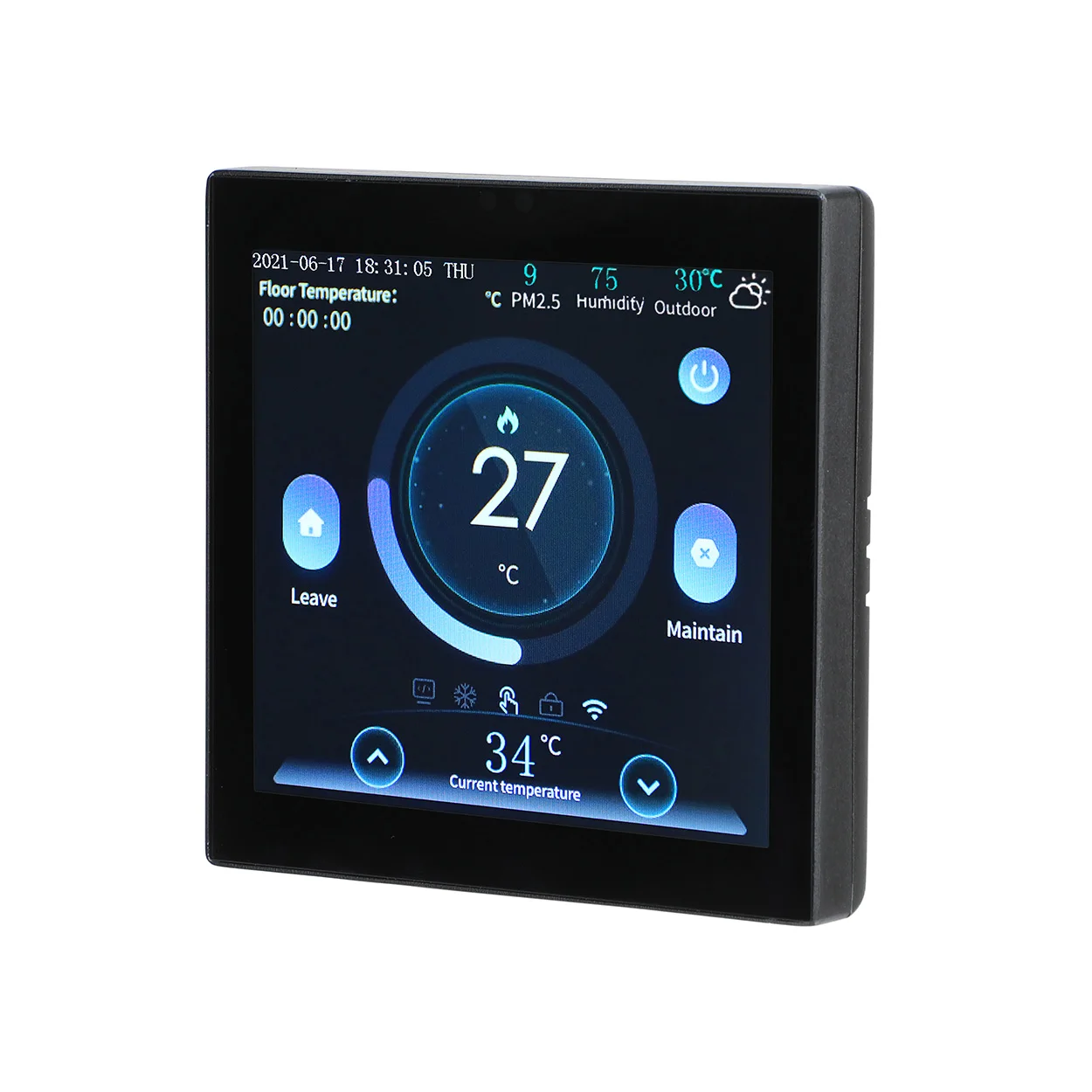 OEM Оптовая продажа Wi-Fi термостат Tuya для Кореи PTC Графеновый Электрический теплый пол углеродная система отопления пленка под коврик фольга