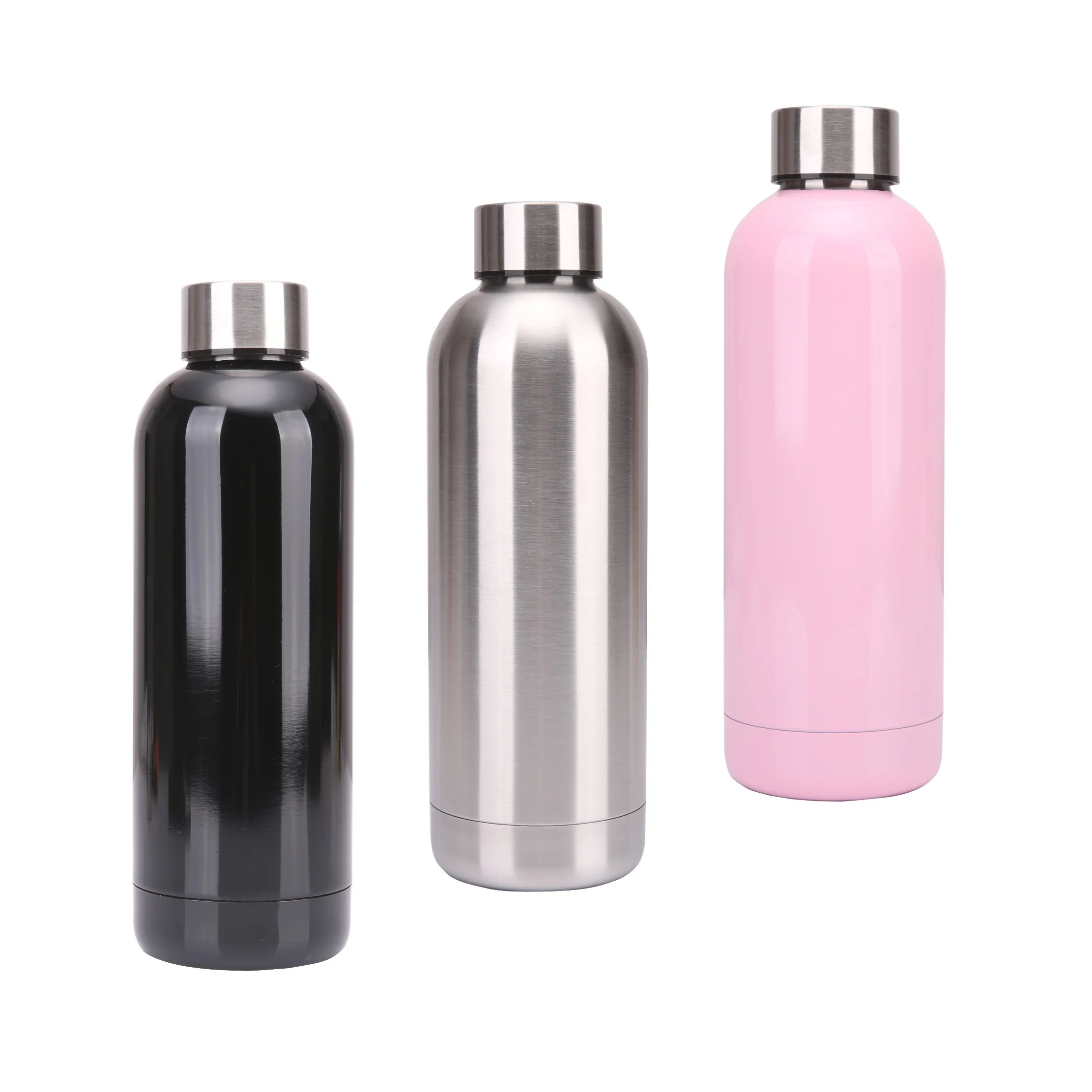 
Custom Logo Aluminum 500ml 750ml Thermos Cola Shaped Stainless Steel Vacuum Shaped Water Cola Bottles 