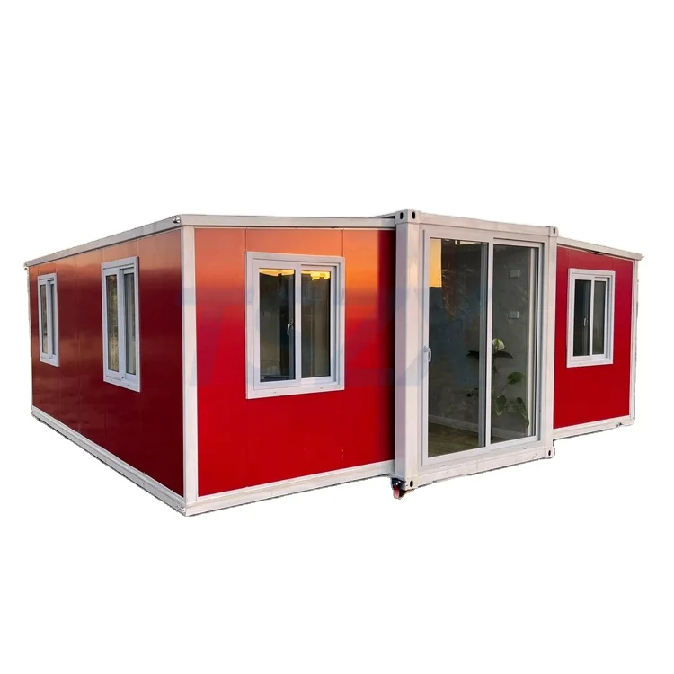 Prefabricated Homes 30ft Expandable Container House For Living With 2 Bedroom For Sale