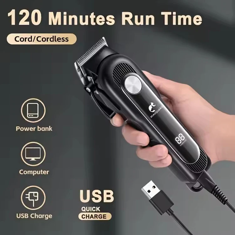 Amaz Hot Selling Pet Hair Clippers Pet Electric Clippers Cat And Dog Hair Clippers Shavers Pet Grooming Tools