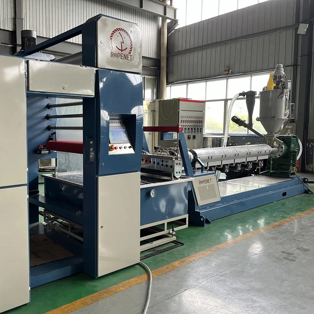 high quality raffia thread extruder sofite twine extruding machine