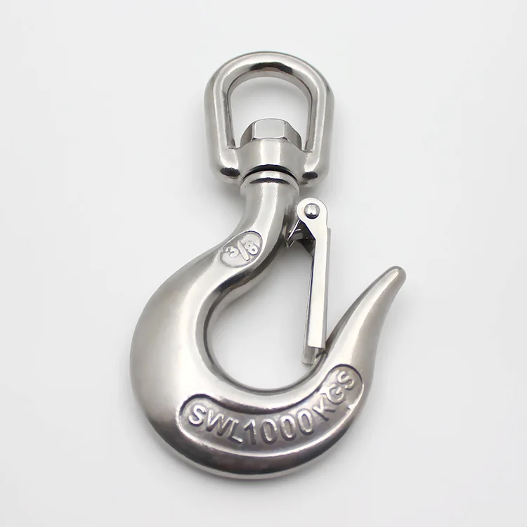 Slip Hooks 304 Stainless Steel Chain Clevis Hook Safety Hook Winch for Chain Cable