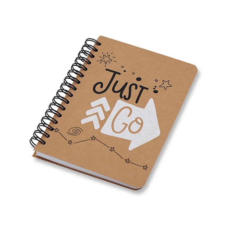 Soft Cover Spiral Notebook Student Small Study Book with Lined Paper A6