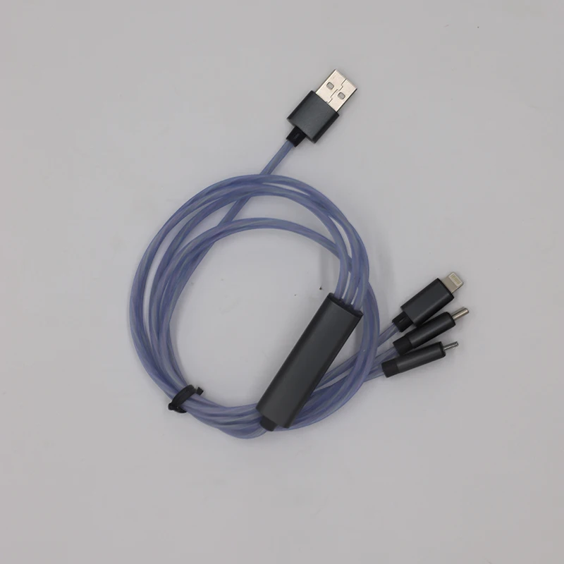 Original usb fast mobile charging cable custom logo power data cellphone accessories 3 in 1 usb cable