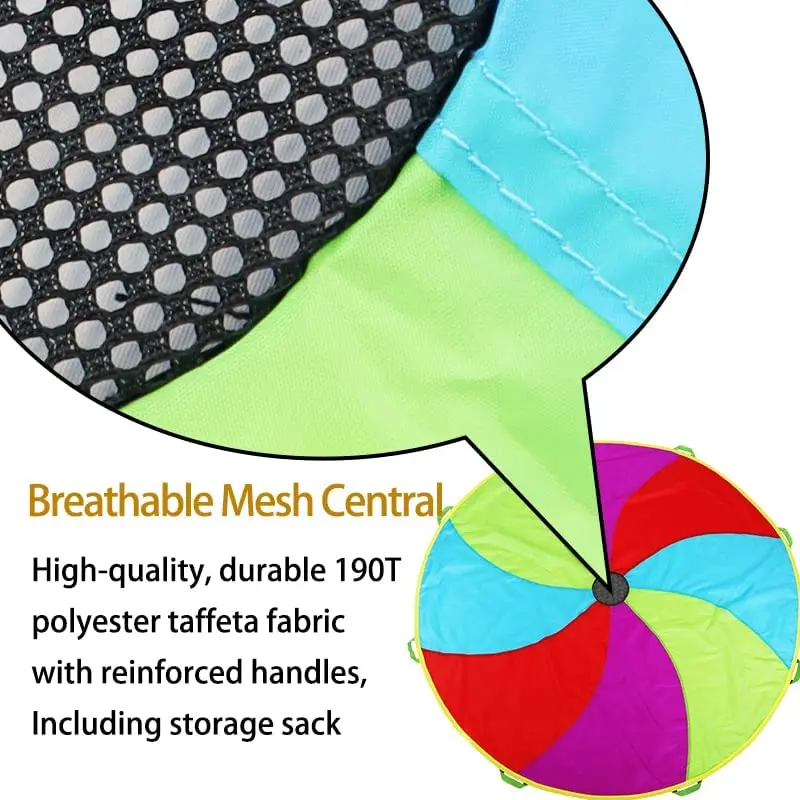 Kids play parachute toy parachute mini parachute