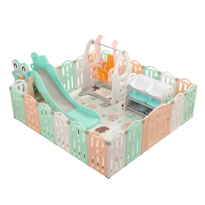 
Multi-functional Fence for Children Folding Playpen Baby Indoor Guardrail Safe Crawling Fence Playpen Gate 