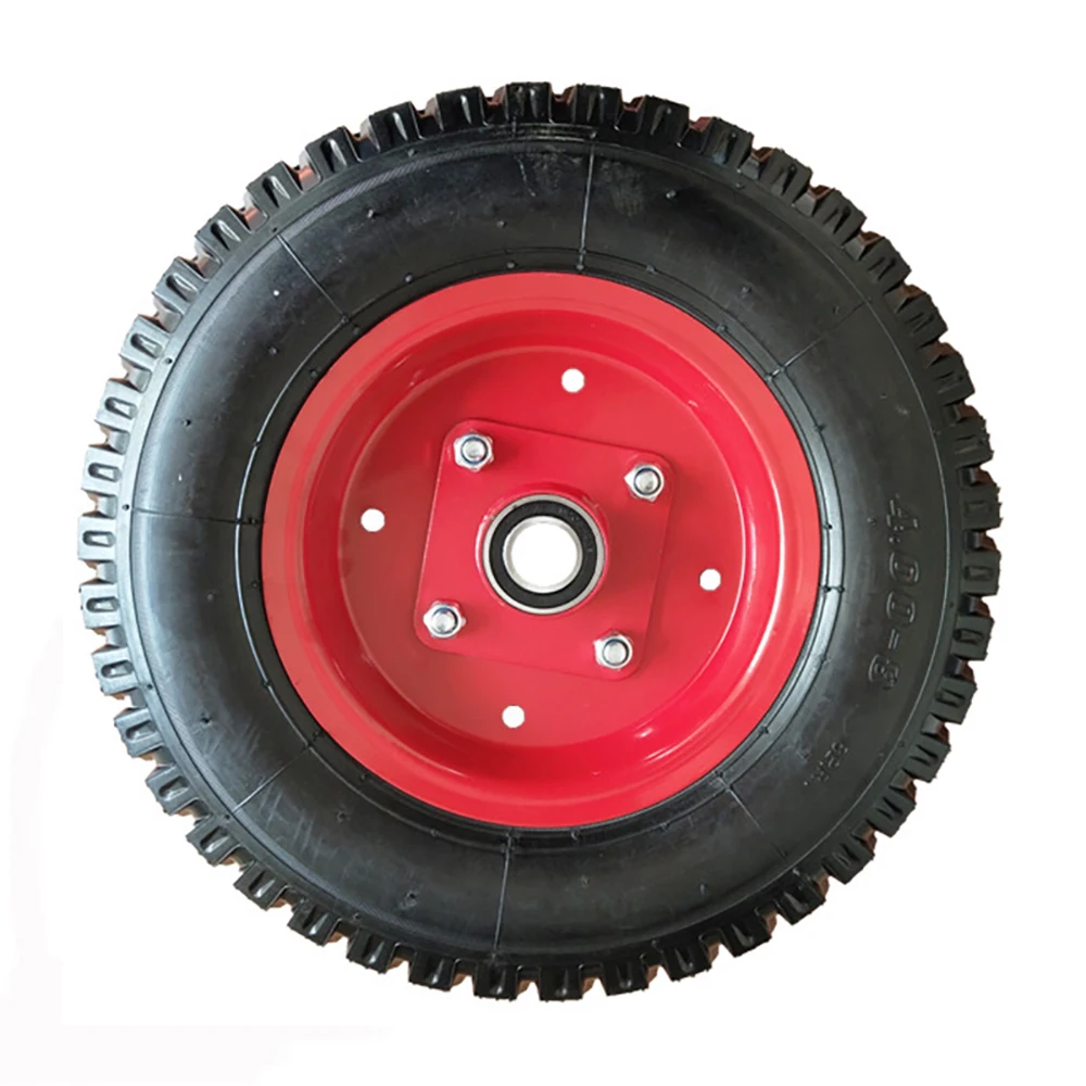 Factory sale high quality 16 inch inflatable cart pneumatic rubber wheel