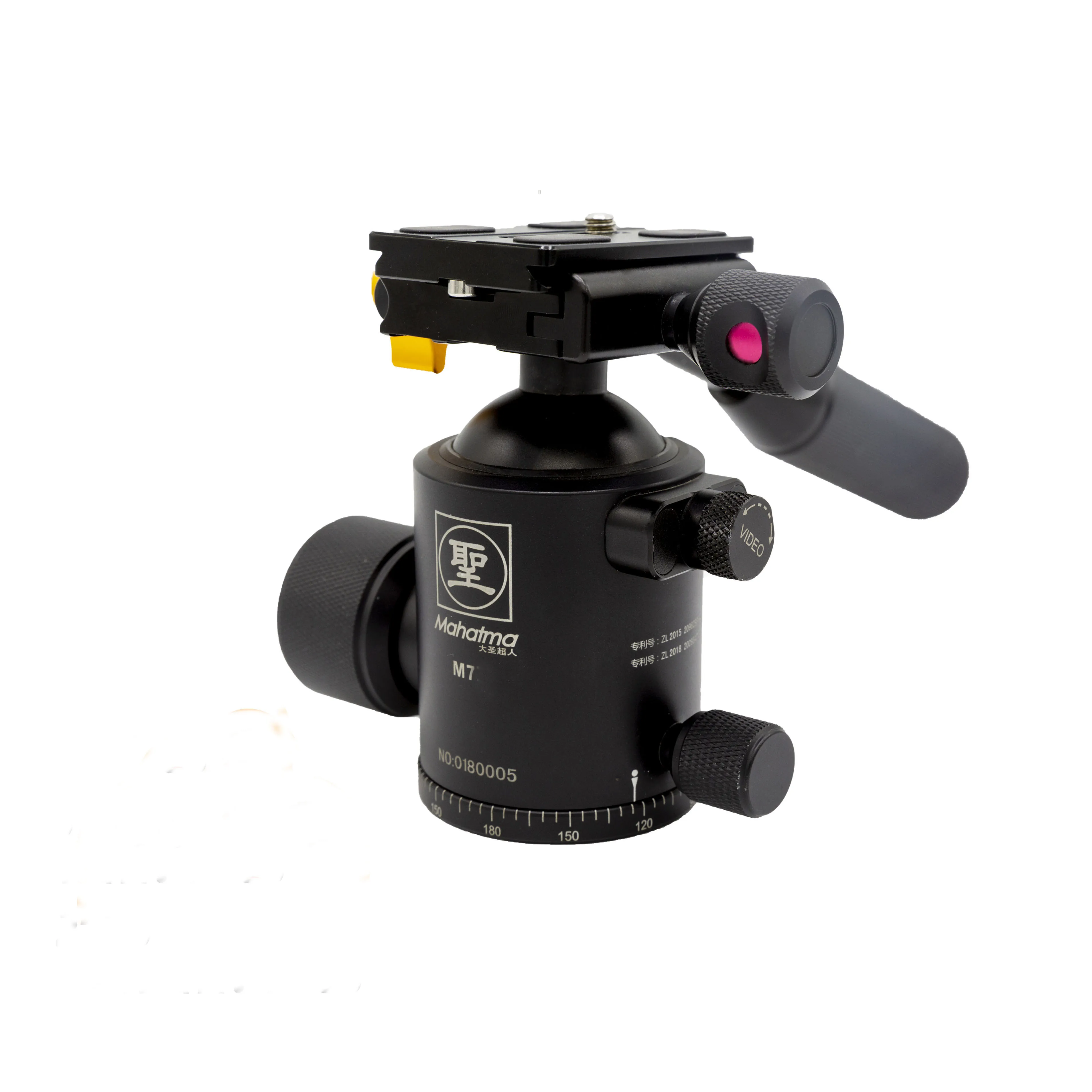 
Dason.s Tripod Ball Head Damp Video Head Quick Release Plate For Dslr Camera Camcorder Monopod Tripod 
