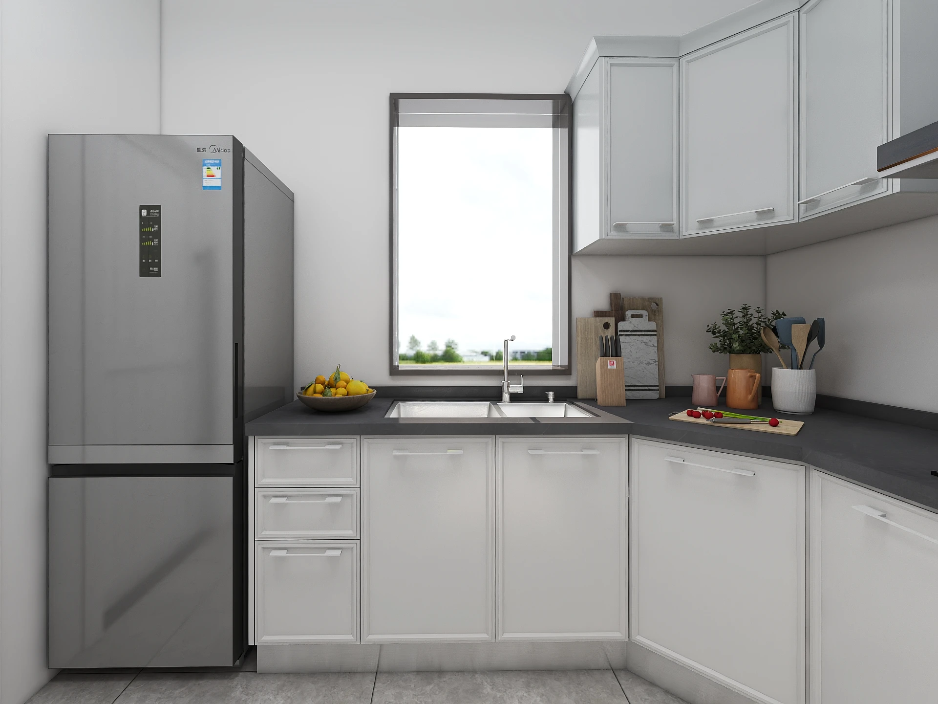 Factory Direct Modern Luxury Design High-End Lacquer Finish Handleless Electric Drive Kitchen Cabinets