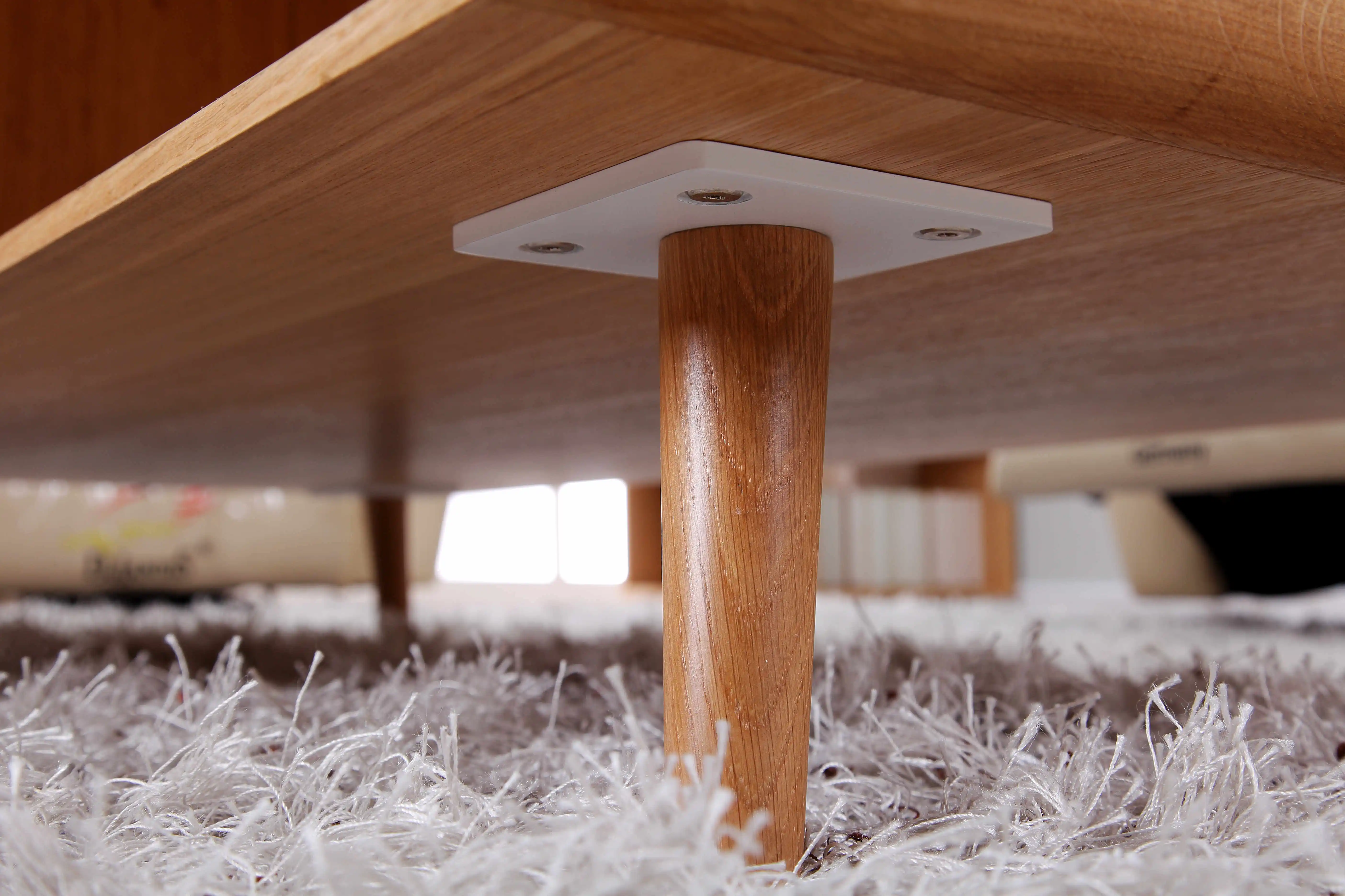 Modern Living room storage cabinet furniture double doors 8 drawers of wooden Chest