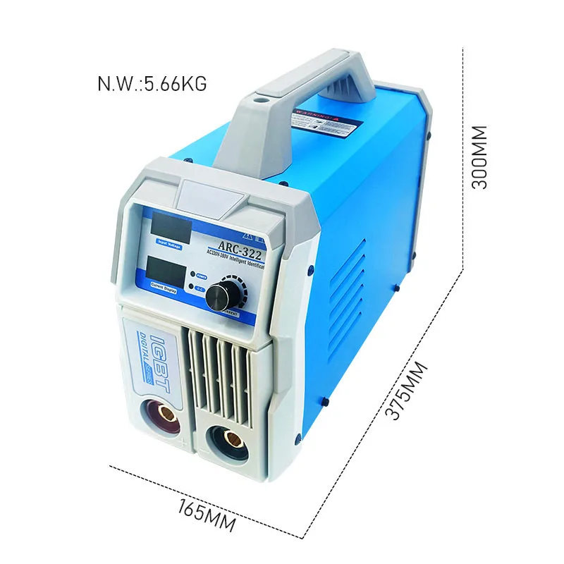 Digital New Portable 220V MIG Welding Machine Inverter Multifunctional Wire Feeder Used Condition Earthing Clamp Versatile