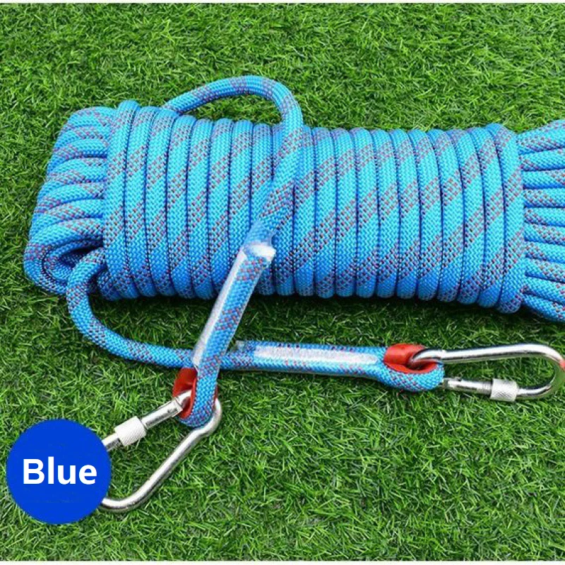 Factory custom High Altitude operation High-rise escape Rope Outdoor climbing Fire rescue ropes polyester nylon pp ropes