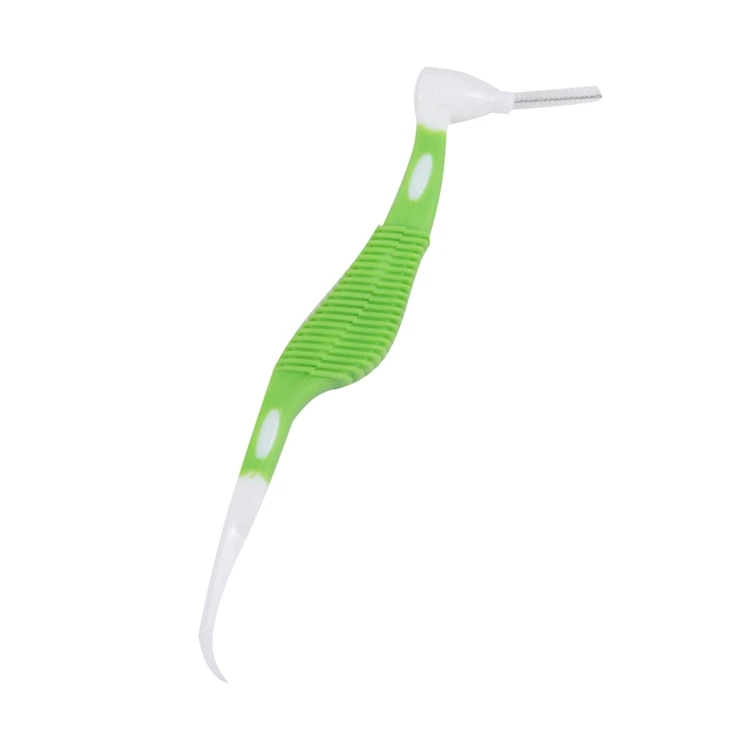 G109A Intraoral Tools Interdental Toothbrush with Personal Logo OEM Service Seahorse Shape